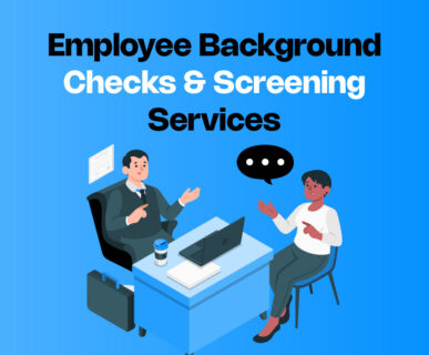 Employee background check & screening services